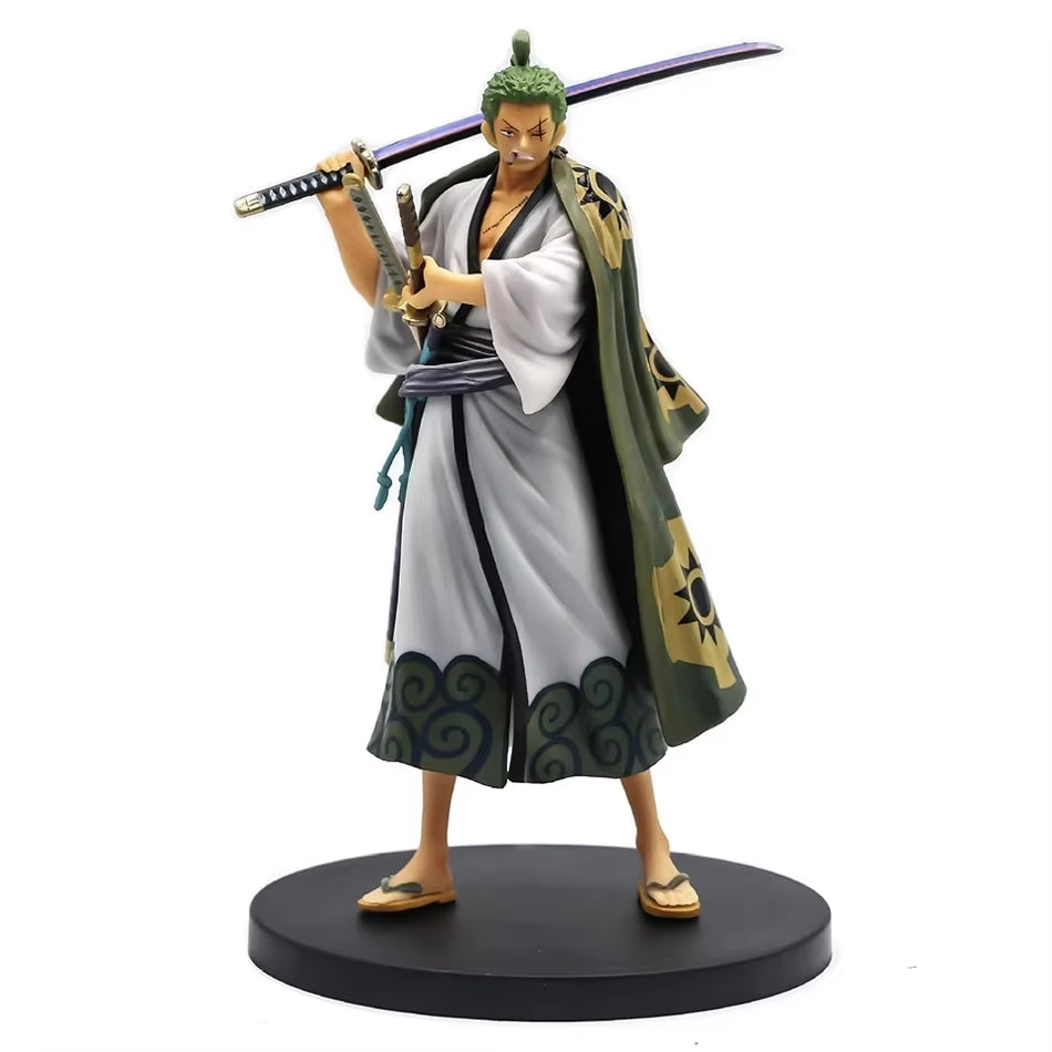 Figurine D'Action One Piece À Trois Lames, 10Cm, GK Roronoa Zoro, Statue Manga Maximum, Modèle De Collection, Jouet Pour Enfant