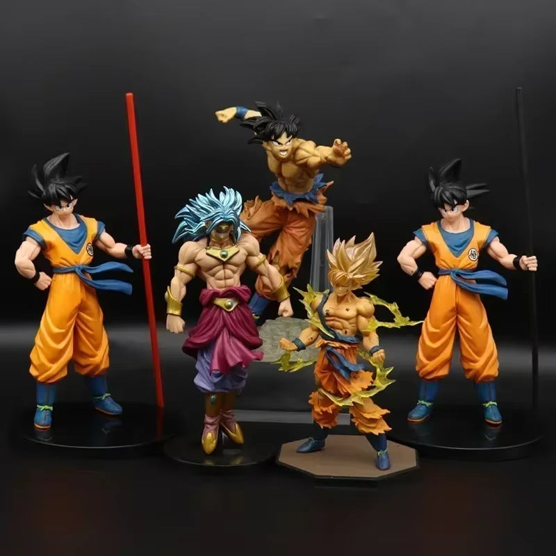 Figurines D'Action Dragon Ball Anime Pour Enfants, Goku, Vegeta, Modèle En PVC, Jouets À Collectionner, Statue D'Ornements Intérieurs, Cadeaux