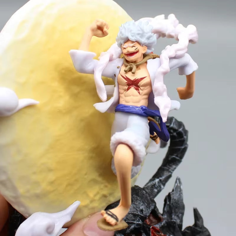 Figurine One Piece Gk Wh Liberation Kokor, Nika Luffy Shoous Moon Racing, Modèle Fait Main, Jouet D'Ornement, Cadeaux, Inspectés Niveau, 14Cm