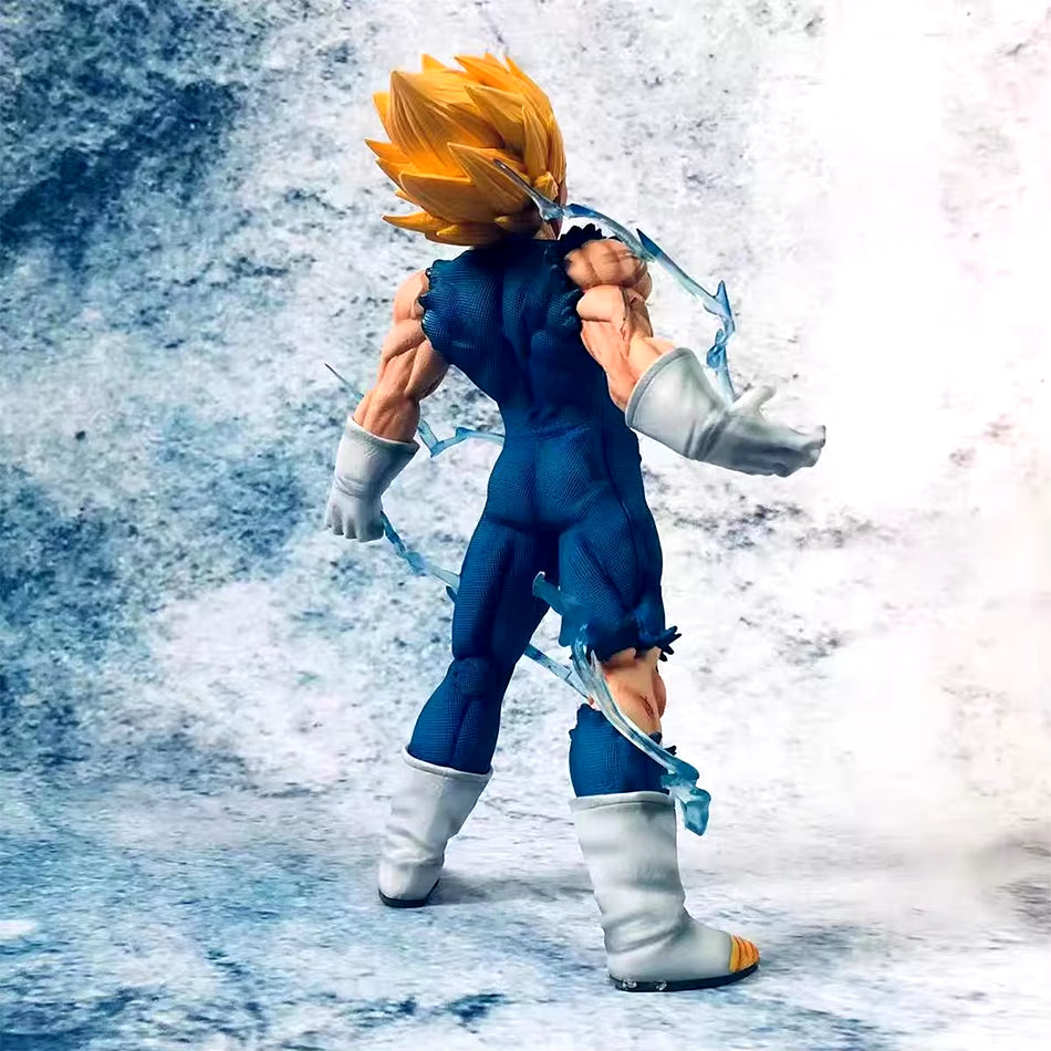 Figurine Dragon Ball Z GK, Modèle De Jouets À Assembler Soi-Même, Cadeau Idéal, Vegeta Super Saisuperb Son Majin Vegeta, 32CM28MC