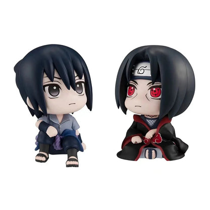 Figurine D'Action Naraakakashi Version Q De 9Cm, Jouet De Décoration De Voiture, Modèle De Collection Kawaii Sasuke Itachi