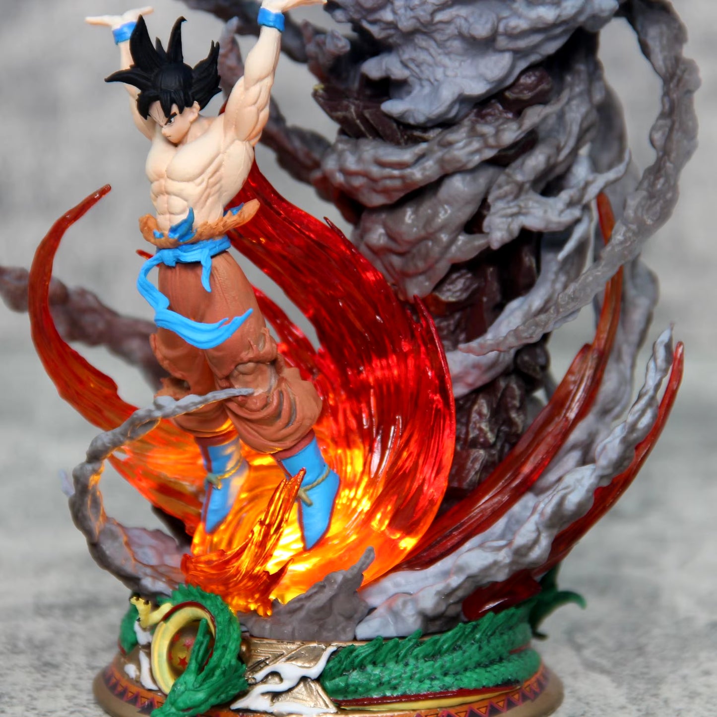 Figurines D'Action Anime Dragon Ball, Goku, Super Spirit Bomb, Son Goku, Gk, Modèle En PVC, Jouets De Collection, Cadeaux, 23Cm