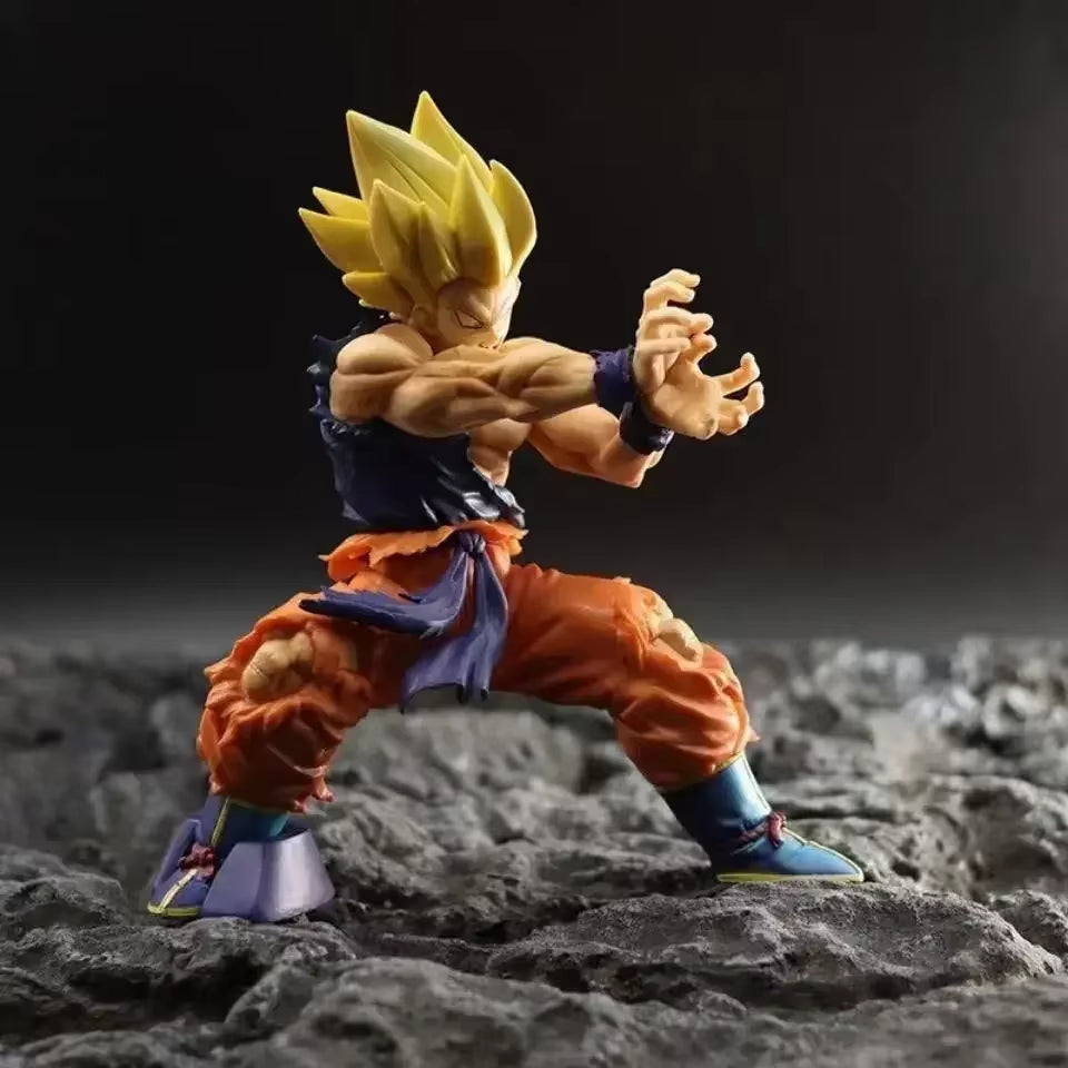 Figurines D'Action Dragon Ball Anime Pour Enfants, Goku, Vegeta, Modèle En PVC, Jouets À Collectionner, Statue D'Ornements Intérieurs, Cadeaux