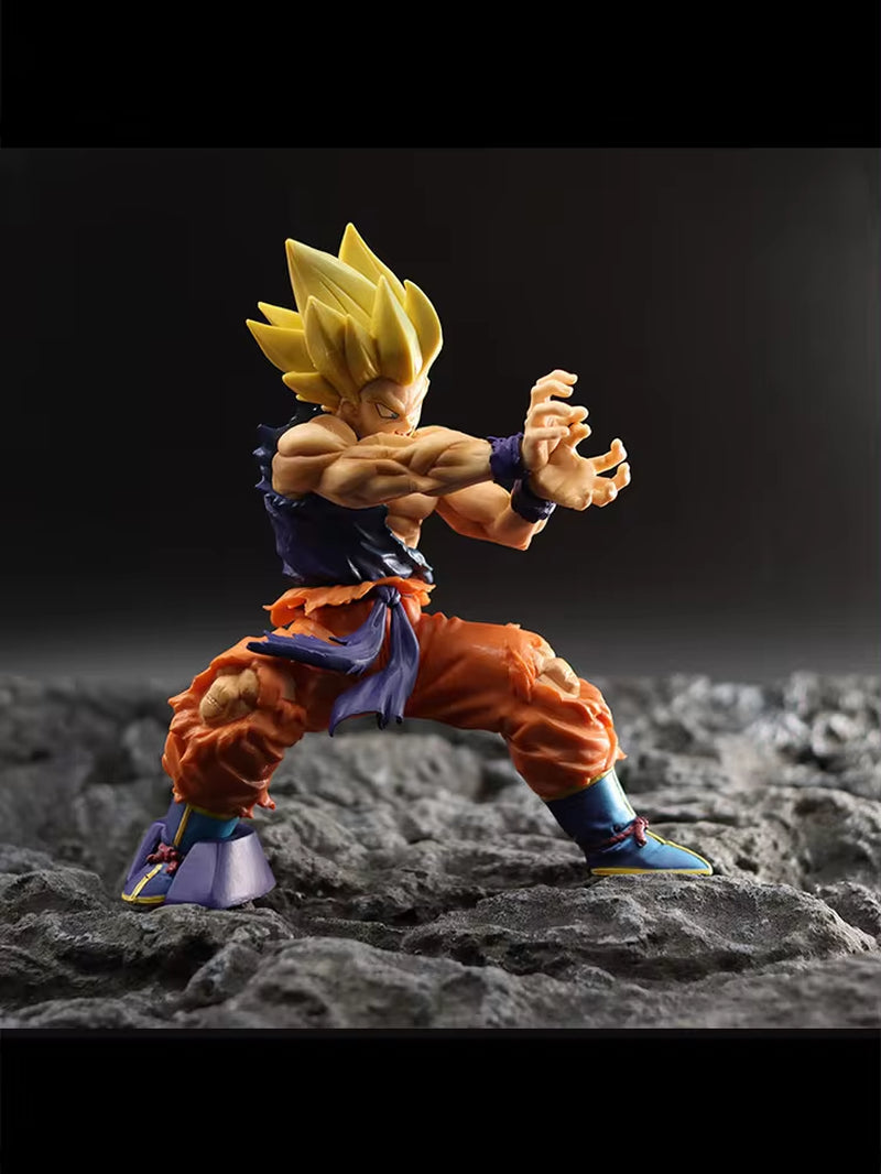 Dragon Ball Z Son Goku Anime Figure, Battle Damage Shockwave, Statue Manga, Figurine En PVC, Modèle À Collectionner, Butter Toys