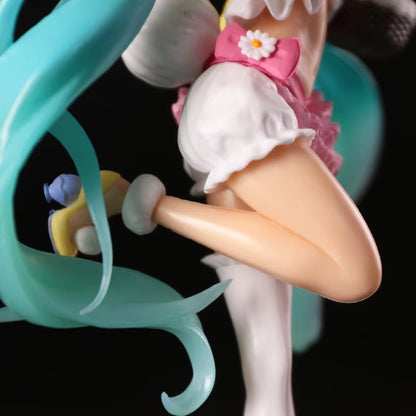 Hatsune-Figurines D'Action En PVC Avec Oreilles De Lapin, 23Cm, Modèle Kawaii, Renforcement Des Ornements, Jouets De Noël, Cadeaux