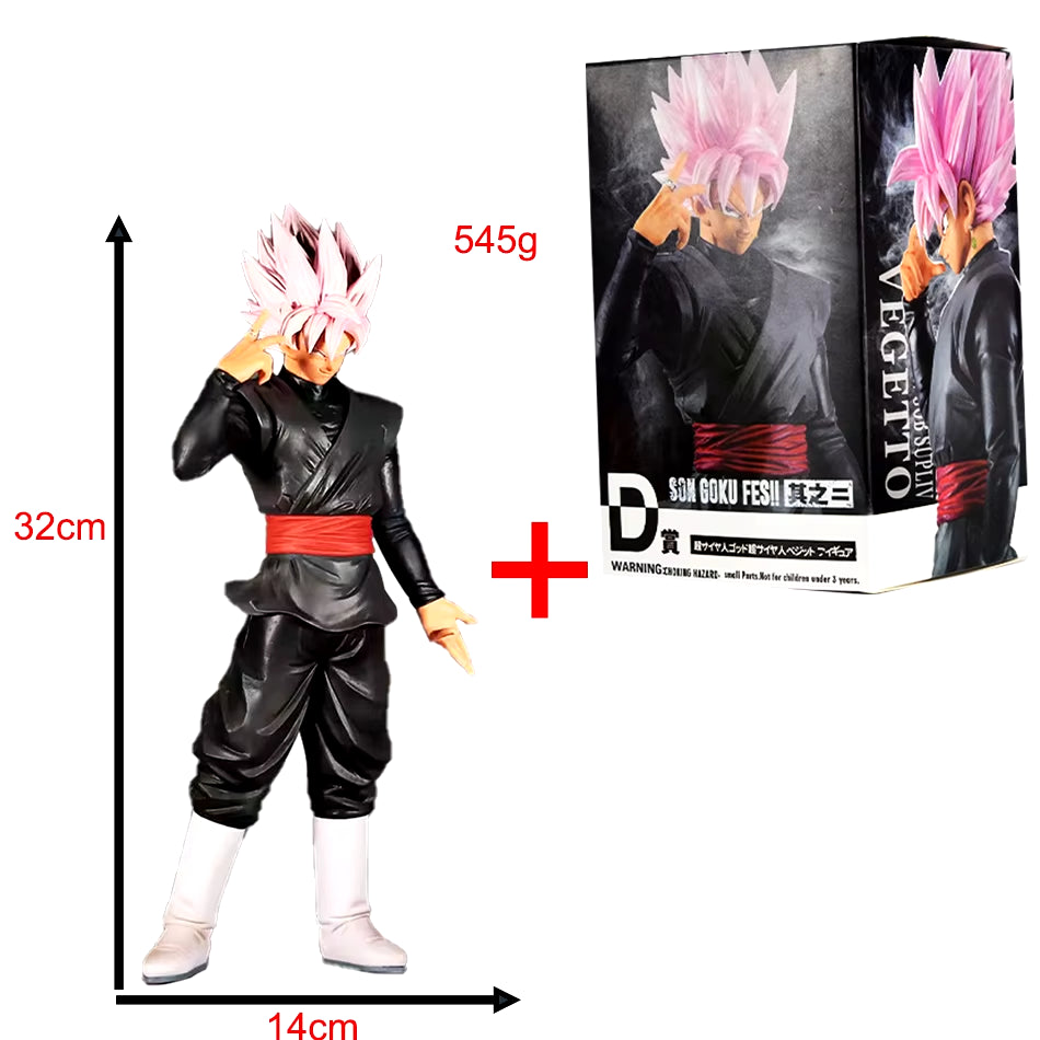 Figurine Dragon Ball Z GK, Modèle De Jouets À Assembler Soi-Même, Cadeau Idéal, Vegeta Super Saisuperb Son Majin Vegeta, 32CM28MC