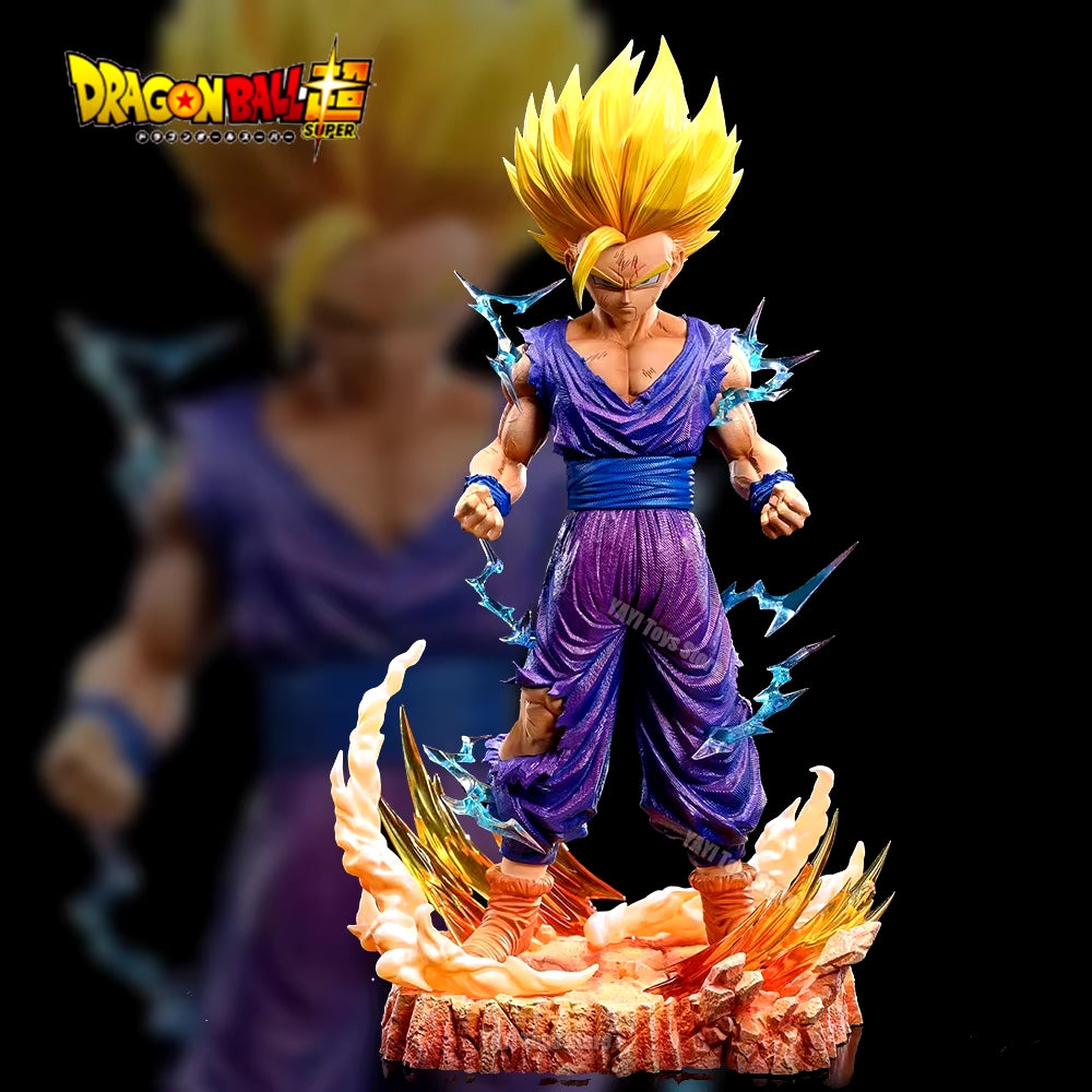 Dragon Ball Z Anime Action Figurine Jouets Pour Enfants, Son Gohan, Super Saisuperb, 2 Cell Game, Cadeau, 25Cm