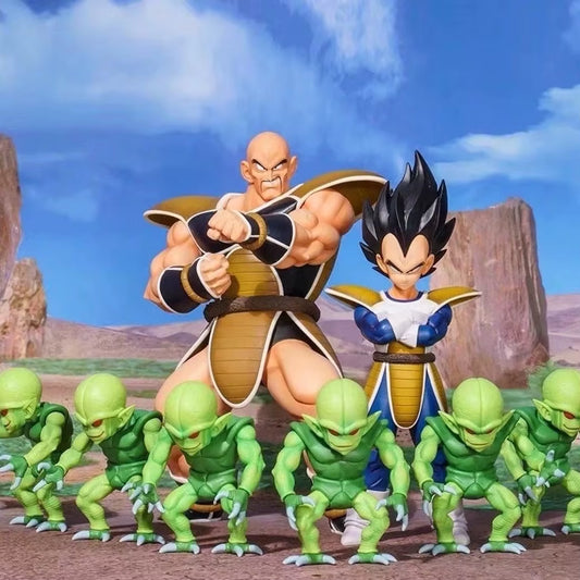 Figurines D'Action En PVC Dragon Ball Z Pour Enfants, Jouets Modèles De Collection, Cadeaux, Prix E, Saskatoon Er Saibaiman, 9Cm