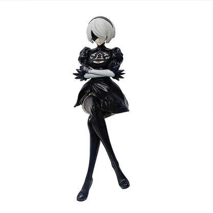 Nier Autommiha-Figurines D'Action N ° 2 En PVC, Modèle De Dessin Animé, Jouet De Collection, Ornement, Cadeau, 15Cm