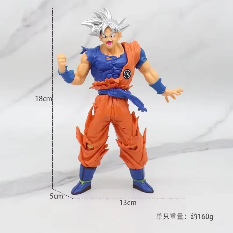 Figurines D'Action Dragon Ball Anime Pour Enfants, Goku, Vegeta, Modèle En PVC, Jouets À Collectionner, Statue D'Ornements Intérieurs, Cadeaux