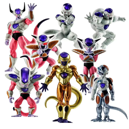 Dragon Ball Z Frieza PVC Action Figure, Collection Modèle Jouets, 1 Pc Aléatoire, 8-12Cm