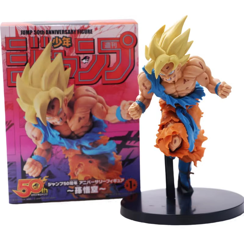 Figurine Articulée Dragon Ball Z, 20Cm, Son Goku, Super Diabétique, 50E Ouvrier, Commémoratif, Modèle De Renforcement, DBZ, Cadeau