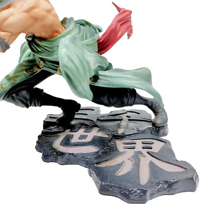 Figurine D'Action One Piece À Trois Lames, 10Cm, GK Roronoa Zoro, Statue Manga Maximum, Modèle De Collection, Jouet Pour Enfant